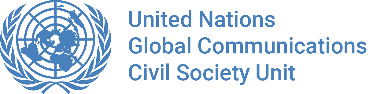 UN Global Communications Civil Society Unit Logo